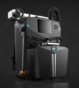 เครื่องทำความสะอาดด้วยเลเซอร์พัลส์ HUALONG สำหรับสแตนเลส โลหะ ชิ้นส่วนยานยนต์ บริการซ่อมแซมกำจัดสนิม ระบบระบายความร้อนด้วยอากาศ/น้ำ - Product Image 2