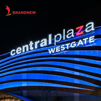 Brandnewsign LED Business Sign 3D Vide Formant Boîte à Lumière Centre Commercial Marque Signe Led Publicité logo Signalisation