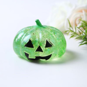 Juguete de Calabaza de Halloween para Apretar, Bola Blanda Antiestrés con Purpurina para Recuerdos de Fiesta al por Mayor - Product Image 6