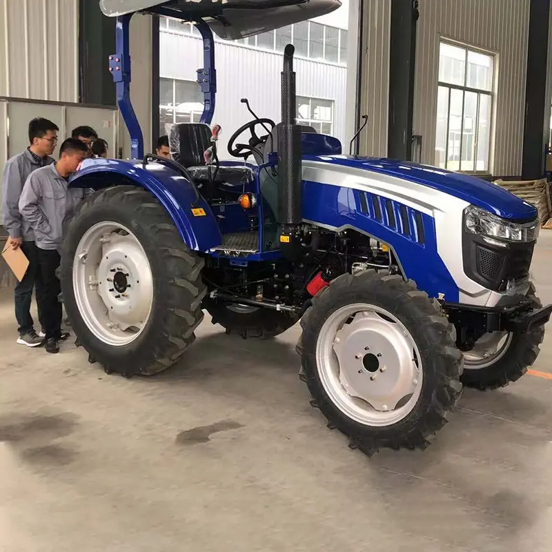 45HP tractores agricolas 4x4 tires small 4 wheel drive tractors dealer 25hp 30hp 40hp multi-purpose mini farm tractor
