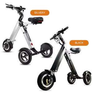 Mini vélo pliable avec batterie au lithium amovible 48V, pneu tubeless de 12 pouces, moteur de moyeu arrière 350W, pour les trajets quotidiens JYOP-AK1 E - Product Image 6