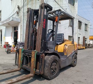 Montacargas Diésel Usado Confiable de 3/5/8/10/15/16/25/30 Toneladas Mitsubishi/KOMATSU FD30T3 CON High Master en Venta Ahora - Product Image 5