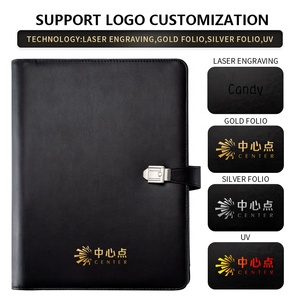 Kinh Doanh 2 Vòng Padfolio Danh Mục Đầu Tư Với Kim Loại Clasp, Tùy Chỉnh A4 Faux Da Da Thư Mục Cho Giám Đốc, <span class=keywords><strong>Compendium</strong></span> A4 - Product Image 6