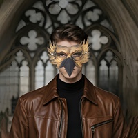 Masques en mousse PU d'animal aigle, accessoires de costume pour fête de carnaval d'Halloween, performance de bal