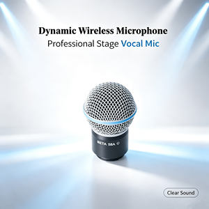 Microphone sans fil <span class=keywords><strong>Beta</strong></span> 58A, remplacement de la tête de microphone, micro dynamique cardioïde, micro à main pour chant, utilisation professionnelle sur scène - Product Image 1