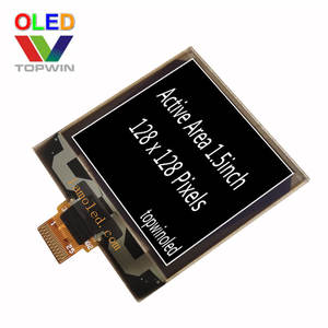 1.5 ''1.5 inch 1.5 inch oled panel 128x128 resolutie 25 pin witte kleur solderen scherm VG-2828KSWHG01 ssd1327 rijden - Product Image 4