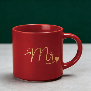 Ensemble de tasses à café en céramique <span class=keywords><strong>Mr</strong></span> <span class=keywords><strong>et</strong></span> <span class=keywords><strong>Mme</strong></span>, tasses de couple noir <span class=keywords><strong>et</strong></span> blanc avec bord doré, cadeau de mariage pour la mariée <span class=keywords><strong>et</strong></span> le marié, cadeau d'anniversaire - Product Image 5