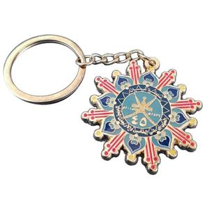 ผู้ผลิตพวงกุญแจโลหะผสมสังกะสีเหล็กแบบกำหนดเอง พวงกุญแจเคลือบอ่อนและแข็ง ของขวัญส่งเสริมการขาย - Product Image 1