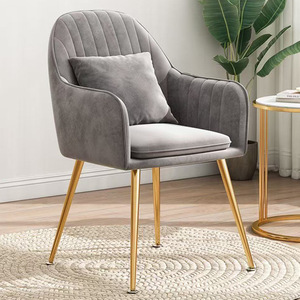 Cómoda <span class=keywords><strong>Silla</strong></span> Nórdica de Cuero PU para Estar Sentado por Largos Periodos, para Dormitorio, Hogar, Estudio, Oficina, Habitación de <span class=keywords><strong>Niñas</strong></span>, Maquillaje - Product Image 2