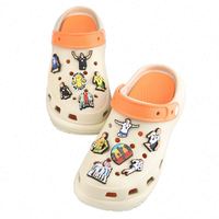 Nouvel Arrivage En Gros Breloques pour Chaussures en PVC Personnalisées, Design Original, Mignonnes, Tendance, Amusantes, Thème Équipes de Basketball Célèbres