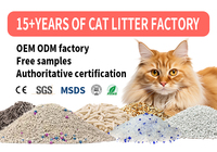 Litière pour chat en tofu, prix usine, 1,5 mm, 100 % écologique, biodégradable, naturelle, jetable aux toilettes, 2,0 mm, agglomération rapide, 4 kg, sable pur