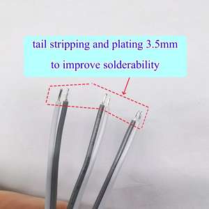 Harnais de câblage personnalisé OEM avec âme en cuivre et isolation en PVC, connecteur 2 broches PSIP-02V-LE-A, assemblage de câbles SPSI 001T M1.1 AWG24 - Product Image 5