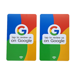 Carte d'examen Google sans contact NFC Appuyez sur la carte d'examen Google Apportez instantanément aux clients la carte de visite des médias sociaux - Product Image 5