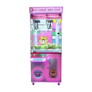 BH Coin Operated Acrylic Customizable Doll Toy Crane Double Claw Arcade Game Machine Gift Universal Plug Packaging 12 Months - Product Image 1