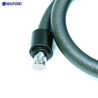 MAXFORD Cadenas à câble en acier pour vélo, cadenas de vélo durable et antivol, accessoires de vélo, cadenas robuste pour moto