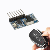 Module récepteur sans fil RF à décodage 4 canaux DC5V 315MHZ/433MHZ ASK pour éclairage intelligent de la maison