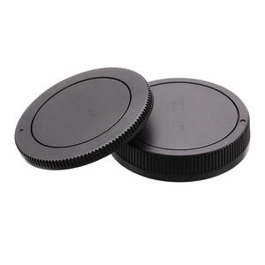 Ensemble de capuchons d'objectif avant et arrière réutilisables en plastique pour Canon EOS M, accessoire pour appareil photo - Product Image 1