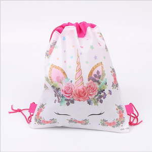 Sac à dos licorne pour enfants, sac cadeau à cordon, sac à dos dinosaure, fournitures de fête, cadeaux pour enfants - Product Image 4
