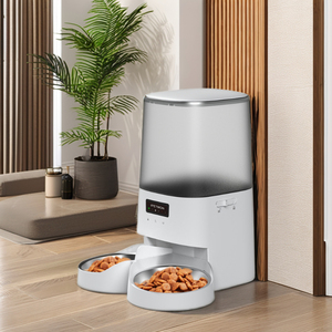 Comedero Automático para Mascotas CITICITY, con Temporizador, Funciona con Batería, Dispensador de Alimentos de Acero Inoxidable y Plástico, Diseño de Botella Portátil, Controlado por Aplicación - Product Image 1