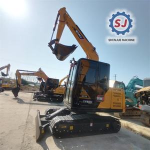 Excavadora de cadenas Sany 75C usada, de alta calidad y bajo precio, en stock. ¡Gran oferta! Modelos Ys 75, 75c-9, Sy75, Sany75C. - Product Image 2