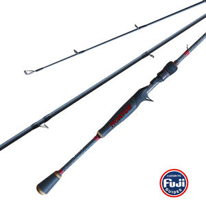 定制7'2 "IM10碳富士指南铸造旋转鲈鱼鱼竿淡水鱼鲈鱼 - Product Image 1