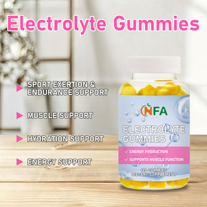 Wholesale Electrolyte Gummies with Potassium Sodium Provides Energy Enhances Muscle Function Sports <b>Supplement</b> Gummies - Product Image 3