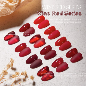 Beien เจลทาเล็บสีแดงสำหรับฤดูใบไม้ร่วง - Product Image 1