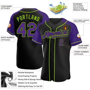Custom Baseball Jersey Personalized Two Tone Button <b>Down</b> Unisex Adult Youth Breathable Sublimated Softball Uniform - Product Image 3