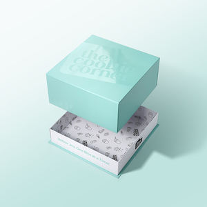 Caja de Regalo de Papel de Embalaje de Lujo con Impresión Completa Personalizada, Tapa y Base Plegables, Caja Plana - Product Image 2