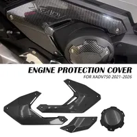 Pour Honda XADV750 2021-2025 – Panneaux latéraux de protection du moteur et du réservoir, carénage noir, couvre-réservoir, panneaux latéraux de moto
