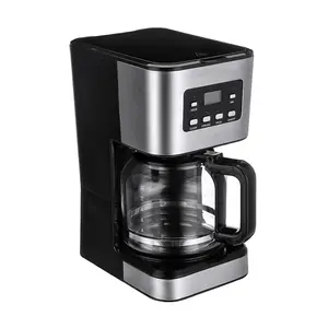OEM Drip coffee Design Stainless Steel Bean To Cup Automatically Grind-and-brew Coffee Maker Automatic Drip Coffee Machine