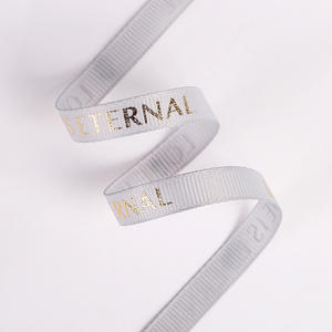 Ruban de satin personnalisé de 1,5 pouce, couleur 2025, pour logo imprimé sur ruban de satin rose, faible MOQ, emballage cadeau avec logo - Product Image 2