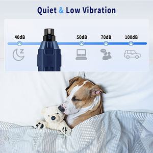 Cortauñas Eléctrico Recargable para Perros, 2 Luces LED, 12000 rpm, Indoloro, Súper Silencioso, 6 Velocidades, Amoladora de Uñas para Mascotas - Product Image 6