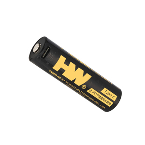 Harga grosir 18650 baterai isi ulang USB 3.7V 7400mAh dengan baterai Li-ion pengisi daya USB-C 1000 masa pakai ODM OEM - Product Image 1