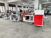 Machine de scellage étoilé haute vitesse pour sacs poubelles en plastique HDPE biodégradable à 2 lignes HSLJ-400x2G
