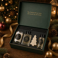 Coffret Cadeau de Noël Personnalisé Parfum Royal Oud Rose Patchouli 100ml Homme Eau de Parfum Fabricant Emballage Marque Privée pour
