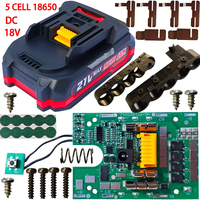Convient au kit de batterie au lithium MAKITA 5 cellules 18650 DC