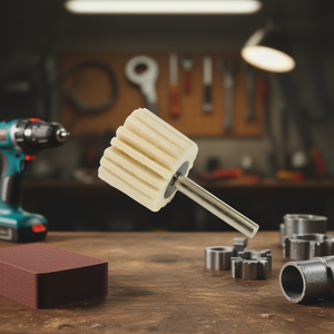 Disque à lamelles en feutre Ttake 40x30 mm, tige de 6 mm, tampon de polissage - Product Image 3