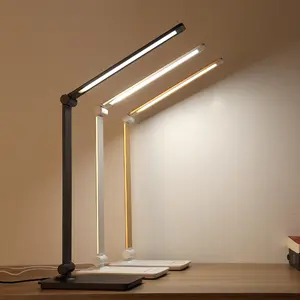 Neue Erfindung Augen pflege Dual Use Wiederauf ladbare klappbare LED-Lese lampe Drahtlose dimmbare Touch Study Night Günstige Tisch lampe