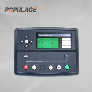 POPULACE genset control ats remote generator controller panel module lcd controladores deepsea controller 7210 dse 7210