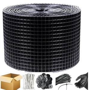 8 ''X 100ft 1.3 mét PVC tráng Hàn lưới chim bằng chứng <span class=keywords><strong>Net</strong></span> cho mái nhà năng lượng mặt trời ul được liệt kê năng lượng mặt trời chim lưới RoHS compliant Bird lưới - Product Image 3