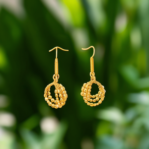 Pendientes Colgantes de Moda, Acero Inoxidable 316L, Baño de Oro PVD, Resistentes y Sostenibles, E-0295-160-015 - Product Image 3