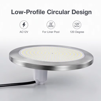 Projecteur LED pour piscine en acier inoxydable 316, éclairage subaquatique AC12V IP68 étanche 120 degrés 10W 24W 35W pour piscine liner OEM ODM