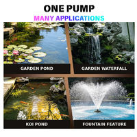 Pompe à eau submersible Jebao NKP en acier inoxydable, pompe de circulation à haut débit pour bassin à carpes koï, fontaine, cascade, jardin