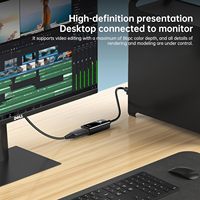 Câble adaptateur Biaze DP vers HDMI 1080P Full HD, convertisseur mâle vers femelle, Plug and Play