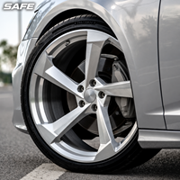 Jantes en aluminium forgé monobloc personnalisées, neuves, 2026, 5x112, 18 19 20 21 22, finition argent brossé, pour Audi RS6 RS7 R8