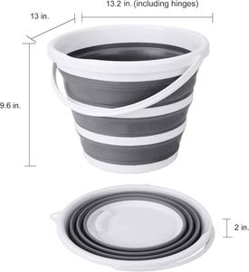 Organízate de Forma Conveniente con una Cesta de Almacenamiento Plegable de Plástico PP Circular con Asa y Diseño Mini para Guardar Ropa - Product Image 4
