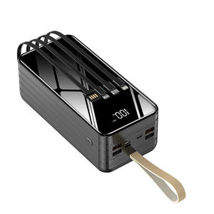 Dernière conception Portable Slim Battery Pack Chargement sans fil bel <span class=keywords><strong>kin</strong></span> banque d'alimentation 100000mah pour téléphone - Product Image 1