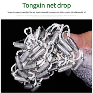 Rete di atterraggio telescopica in metallo retrattile per rete da <span class=keywords><strong>pesca</strong></span> in metallo per esterno filo monofilamento all'ingrosso - Product Image 3