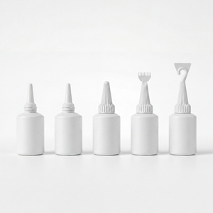 ขวดทรงกลมขนาด 30 มล. พร้อมเกลียวและหัวฉีด - Product Image 1
